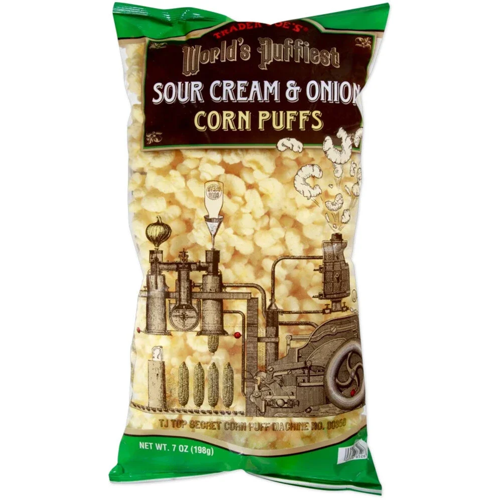 Trader Joe's — World's Puffiest Sour Cream & Onion Corn Puffs